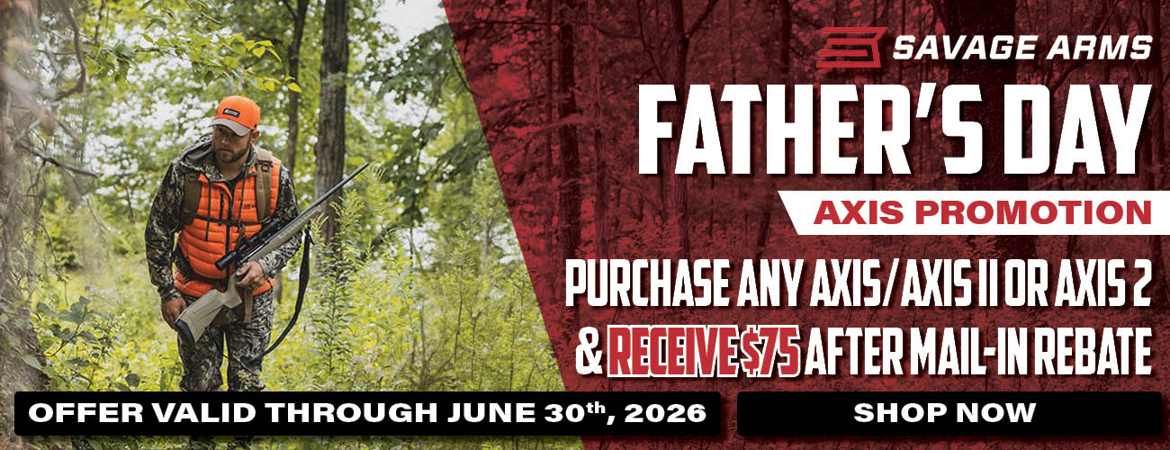 Savage Father's Day Rebate